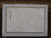 Struma Military Cemetery - Turner, William